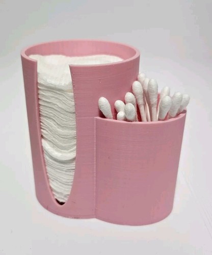 New pink cotton wool pad - new,