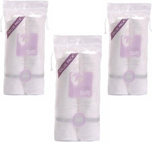 Temas pure cotton wool pads - pure,