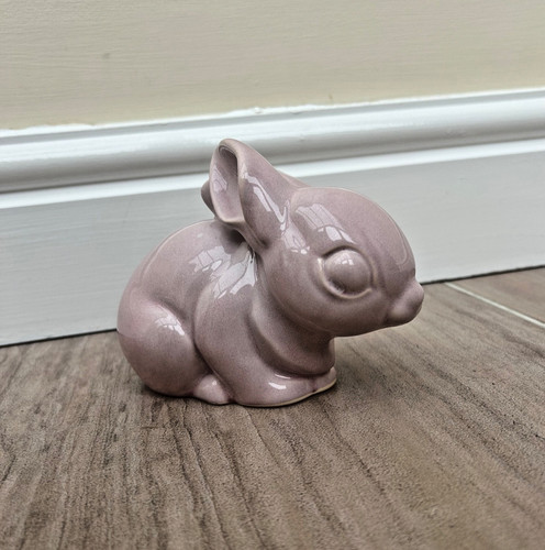 Ceramic bunny rabbit cotton - ceramic,