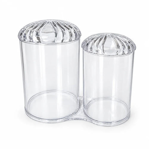 Clear cotton wool - clear, ball