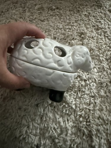 Cotton wool holder sheep - cotton,