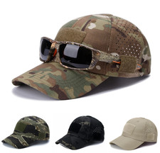 Tactical Camo Military Cap w/