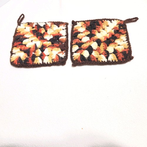 Set handmade crocheted - set, of