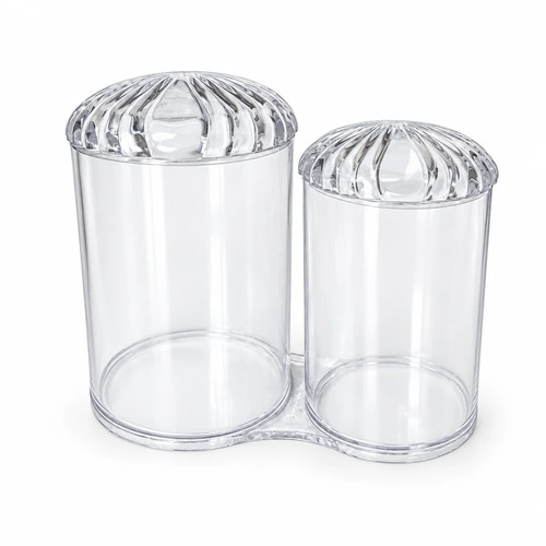Clear cotton wool ball - clear,